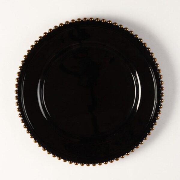 Wholesale glass charger plate PZ-030 product photo